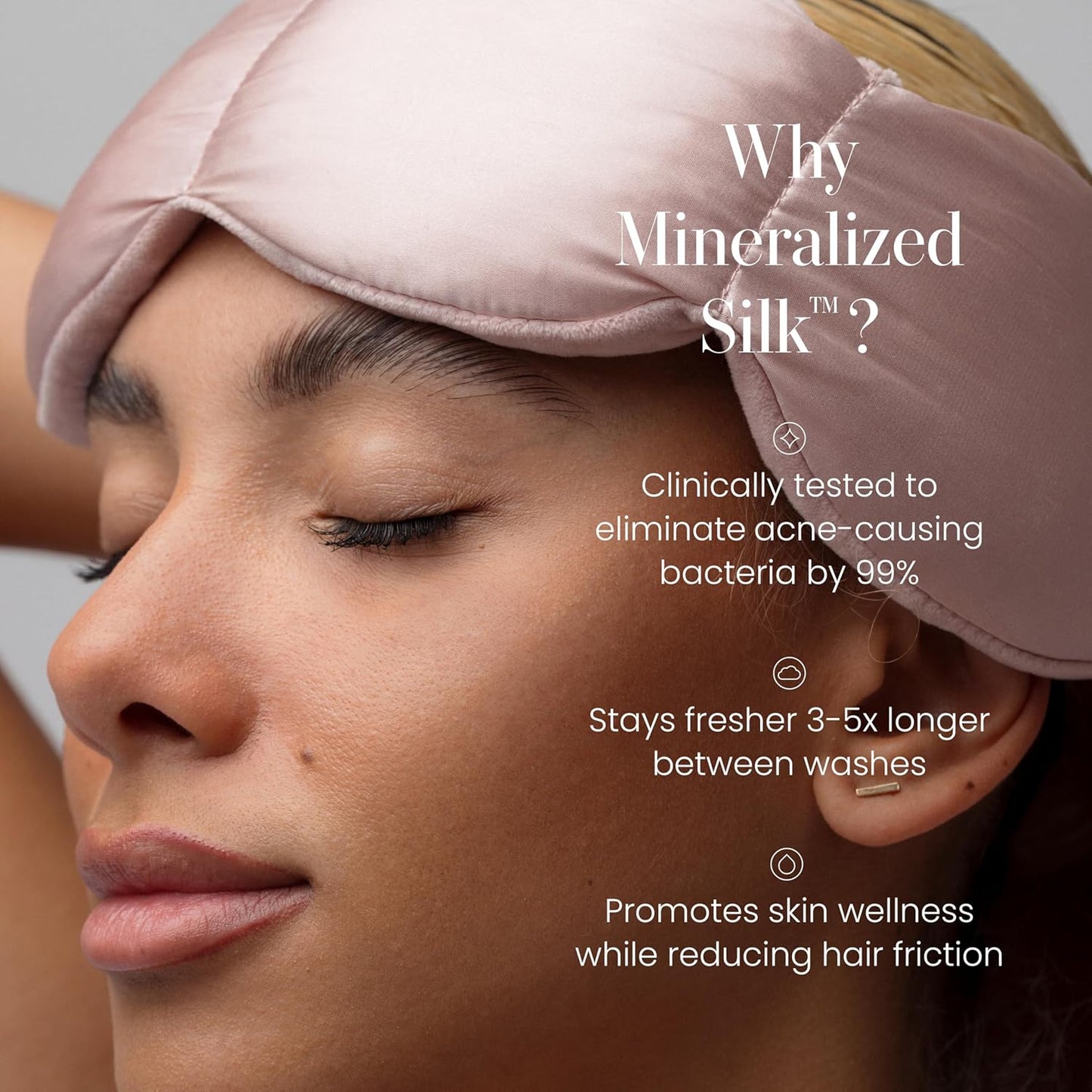 NightWeight™ Silk Weighted Sleep Mask