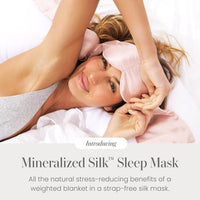 NightWeight™ Silk Weighted Sleep Mask
