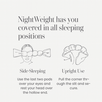 NightWeight™ Silk Weighted Sleep Mask